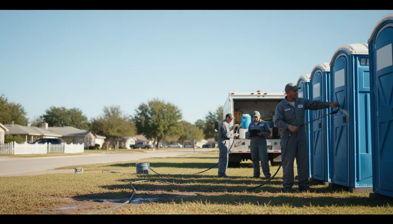 Long-Term Portable Toilet Rental in Burneyville, OK near me